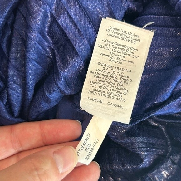 Crewcuts Shimmering Navy Blue Formal Dress - Picture 5 of 5